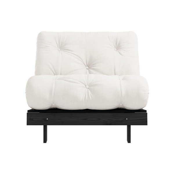 Fotoliu variabil KARUP Design Roots Black/Natural-image-1