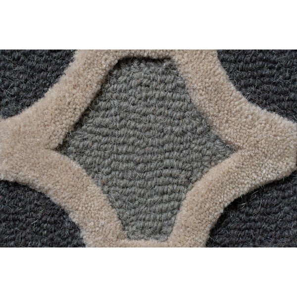 Covor din lână gri 170x120 cm Moorish Amira - Flair Rugs-image-3