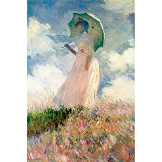 Reproducere tablou Claude Monet - Woman with Sunshade, 60 x 40 cm