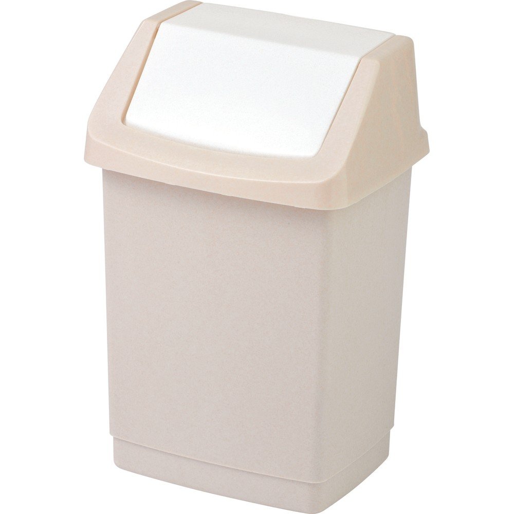 Coș de gunoi bej din plastic 50 l Click-It – Curver