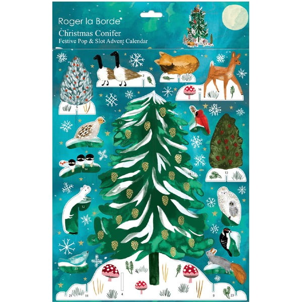 Calendar Advent Christmas Conifer – Roger la Borde-image-1