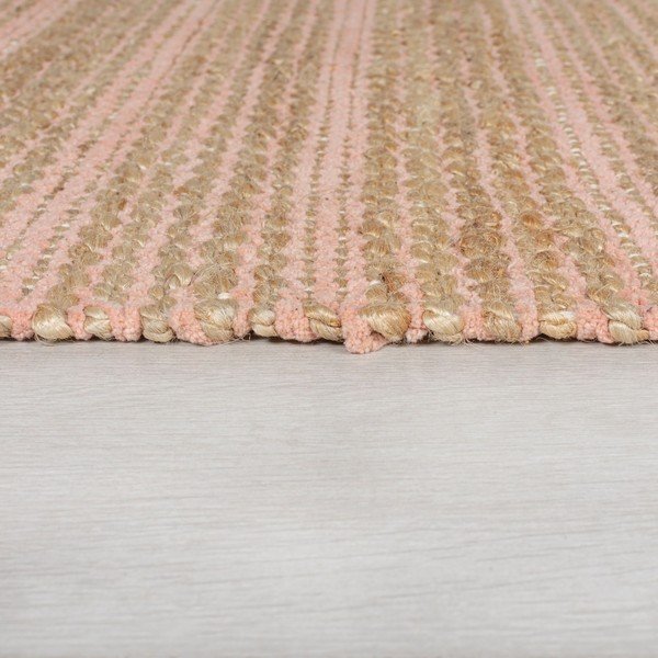 Covor din iută Flair Rugs Equinox, 160 x 230 cm, roz-image-3