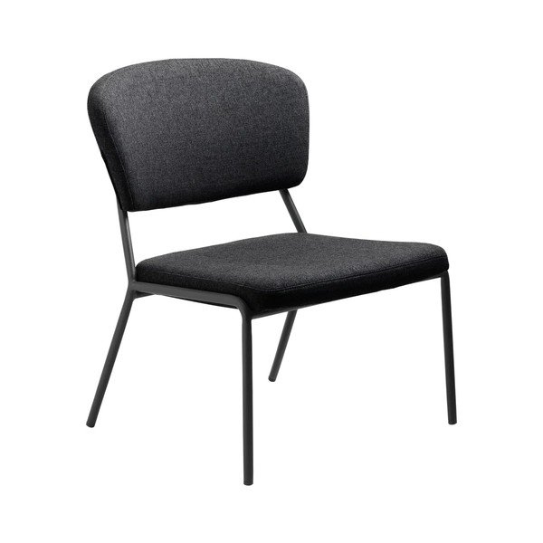 Scaun tapițat Fotoliu Unique Furniture Brantford, gri închis