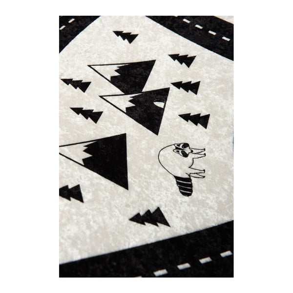 Covor copii Black City, ⌀ 140 cm-image-3