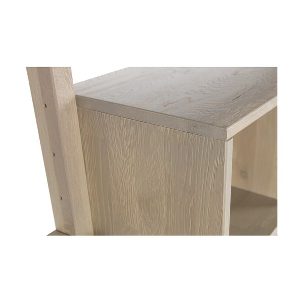 Birou cu prindere de perete, din lemn de stejar WOOOD Gyan-image-1