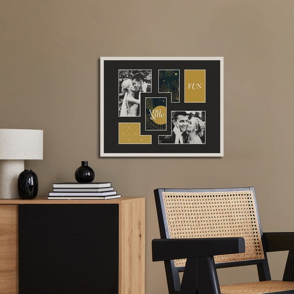 Ramă foto 42x52 cm Kyoto Black – Styler-image-1