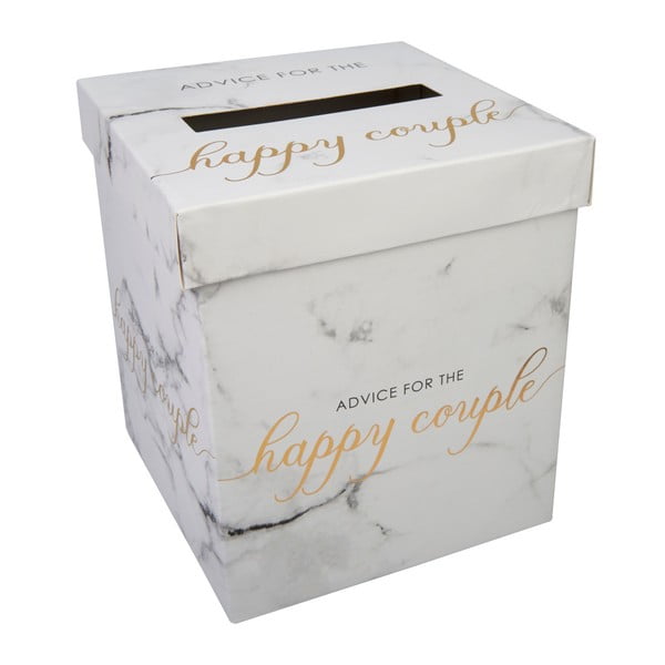 Cutie pentru plicuri și felicitări Neviti Scripted Marble