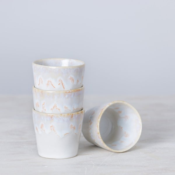 Ceașcă roz pentru espresso din gresie 90 ml Grespresso – Costa Nova-image-1