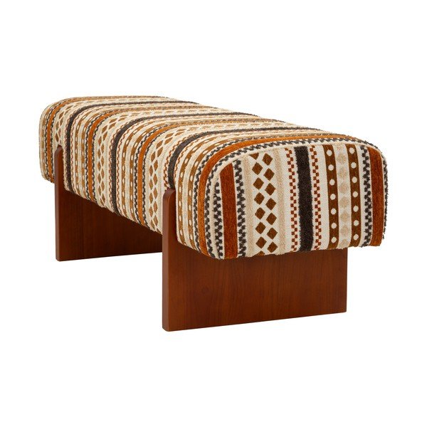 Bancă maro/bej Ethnic  – Mauro Ferretti-image-2