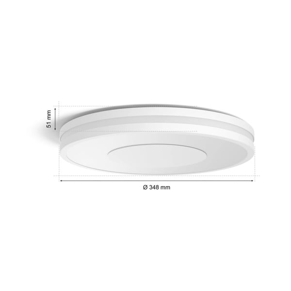 Plafonieră smart LED 22,5 W Being – Philips Hue-image-2