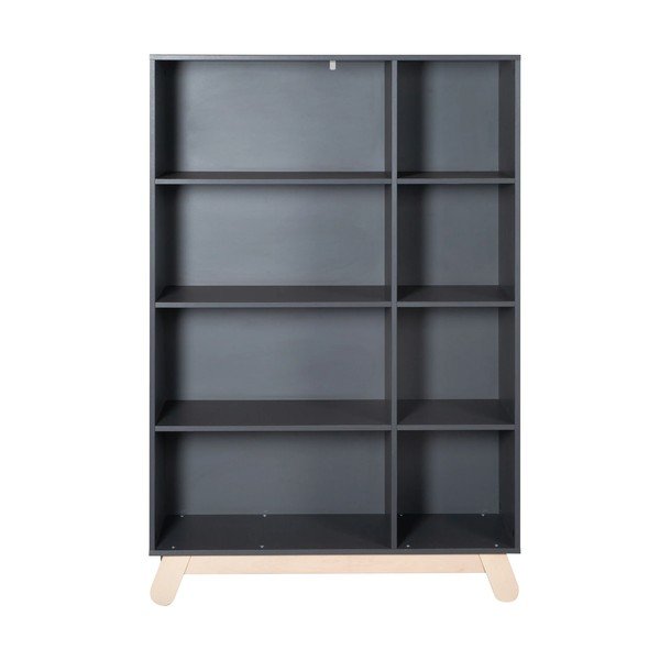 Bibliotecă pentru copii  gri antracit 107x159 cm Jara – Roba-image-2