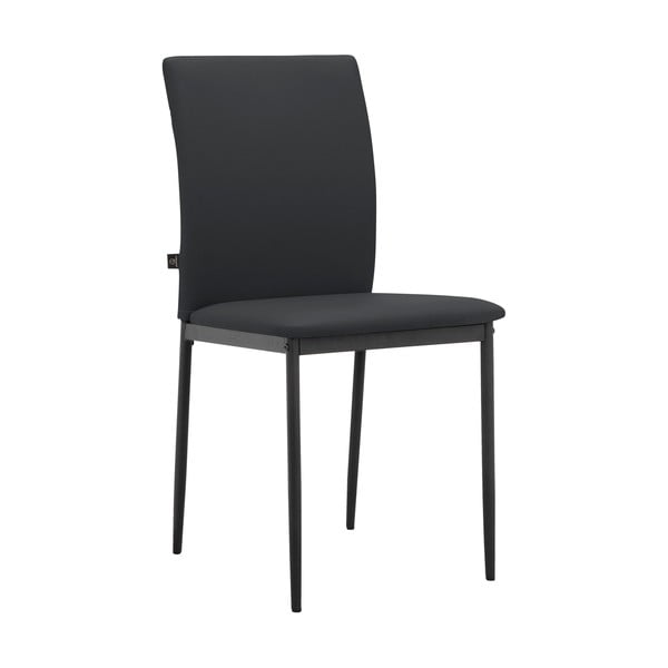 Scaune de dining negre 2 buc. din imitație de piele Pavia – Støraa-image-4