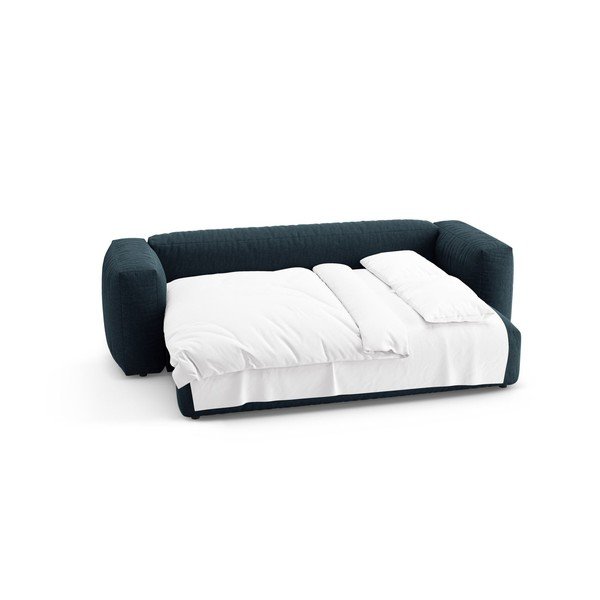 Canapea modulară albastru-închis extensibilă 264 cm – Micadoni -image-4