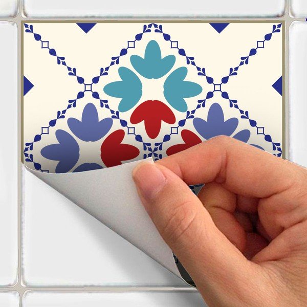 Set 60 autocolante Ambiance Azulejos Milonga, 15 x 15 cm-image-1