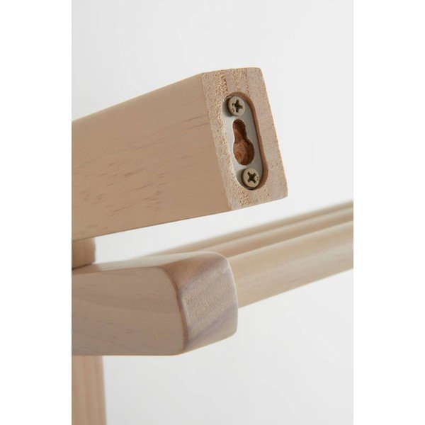 Pantofar în culoare naturală deschisă suspendat din lemn de pin 80x65x42 cm Eddison – Jotex-image-4