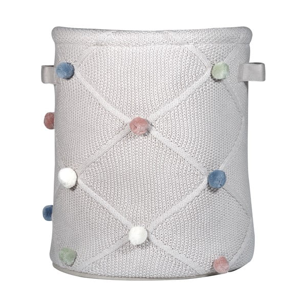 Coș de jucării pentru copii maro deschis din material textil ø 30x35 cm Taupe – Kindsgut