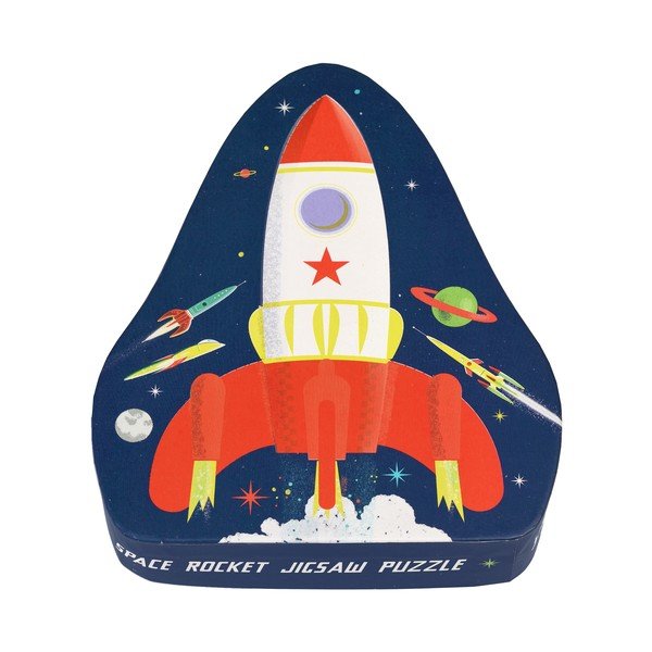 Puzzle (număr de piese 18) Space Age rocket – Rex London-image-4