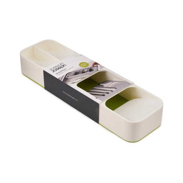 Suport tacâmuri Joseph Joseph DrawerStore, alb - verde-image-4
