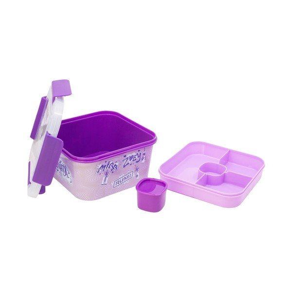 Cutie de gustări pentru copii mov din plastic K-Pop Demon Hunters – STOR-image-1