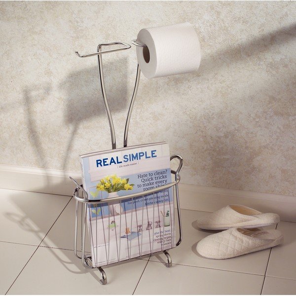 Suport pentru hârtie igienică și reviste iDesign Axis-image-1