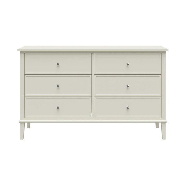 Comodă albă joasă 138x84 cm Franklin – Støraa