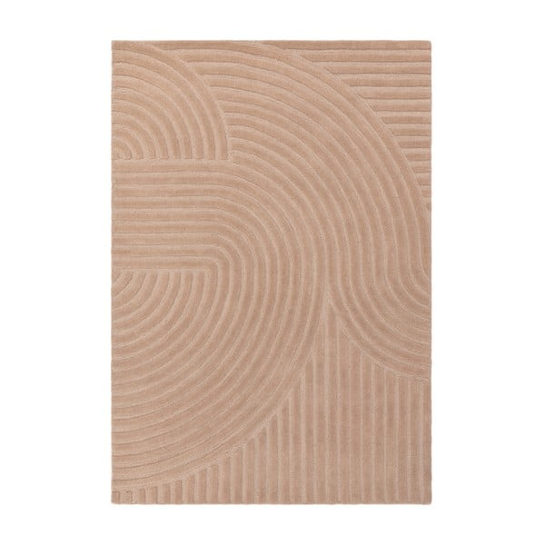Covor roz din lână 120x170 cm Hague – Asiatic Carpets