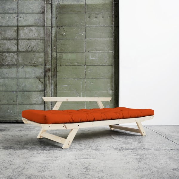 Canapea Karup Bebop Natural/Orange-image-1