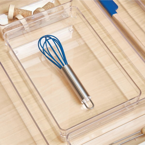 Organizator pentru sertare din plastic reciclat Basic – iDesign-image-1