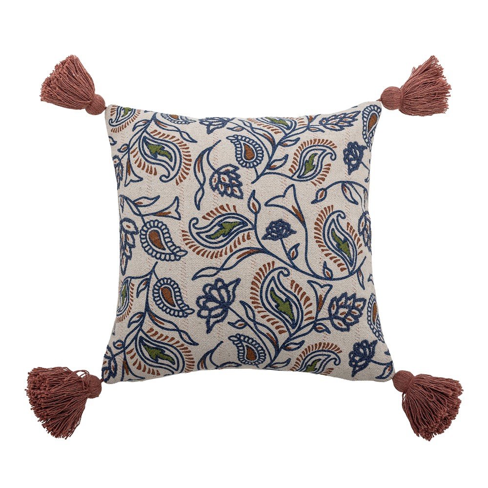Pernă decorativă din bumbac reciclat 45x45 cm Paisley – Bloomingville