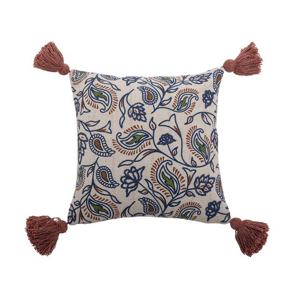 Pernă decorativă din bumbac reciclat 45x45 cm Paisley – Bloomingville