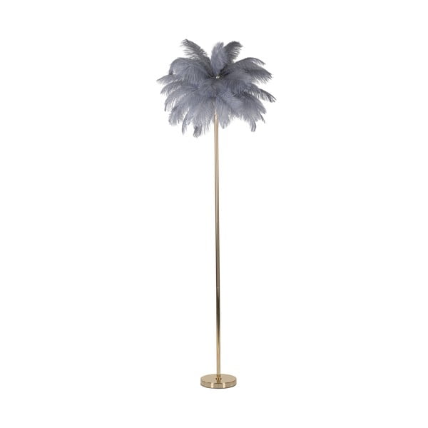 Lampadar gri/auriu (înălțime 160 cm) Palm – Mauro Ferretti