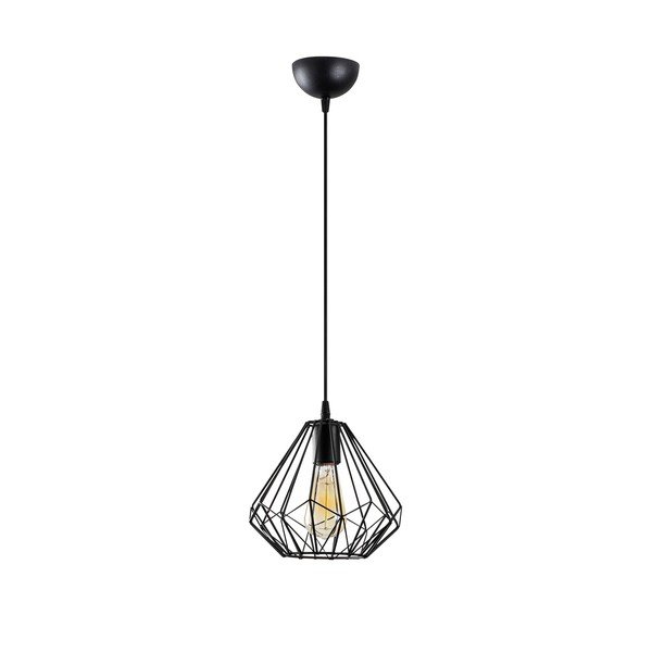 Lustră neagră ø 23 cm Diamond – Opviq lights