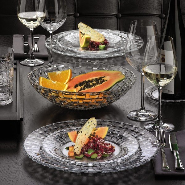 Bol decorativ din cristal Nachtmann Bossa Nova, 25 cm-image-1