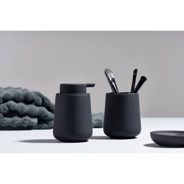 Suport pentru periuțe de dinți Zone Nova One, negru-image-1