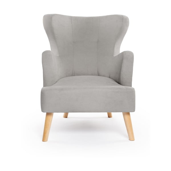 Fotoliu gri deschis wing Noemye – Bonami Selection-image-2