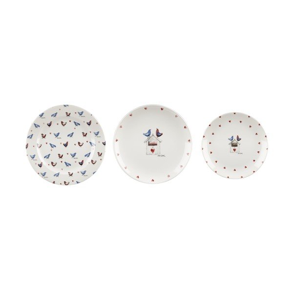 Set de 12 piese Churchill China Lovebirds-image-2