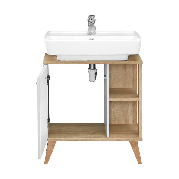 Dulap alb sub chiuvetă 61x65 cm Set 923 - Pelipal-image-2