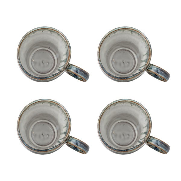 Cești albastre 4 buc. din gresie 300 ml Nigel – Bloomingville-image-3