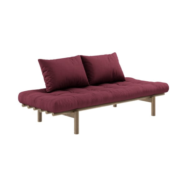 Canapea roșie extensibilă 200 cm Pace - Karup Design-image-3
