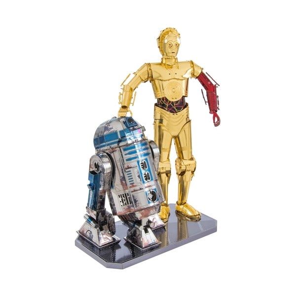 Figurine Star Wars R2-D2 & C-3PO în cutie pentru cadou