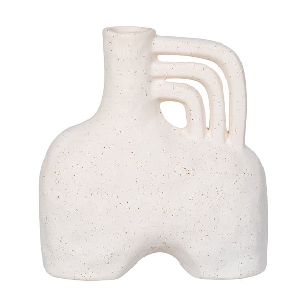Vază crem din ceramică (înălțime 19,5 cm) – House Nordic