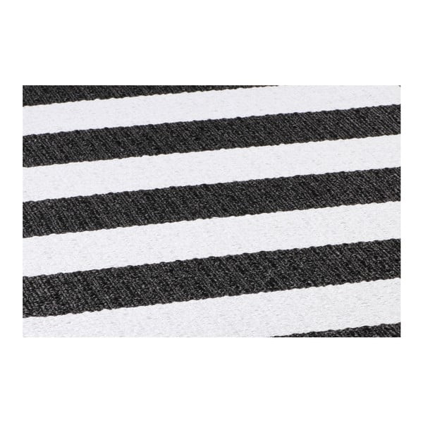 Traversă pentru exterior Narma Birkas, 70 x 150 cm, negru - alb-image-1