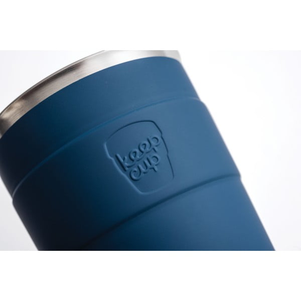 Cană de voiaj cu capac KeepCup Spruce Thermal, 340 ml, albastru-închis-image-2