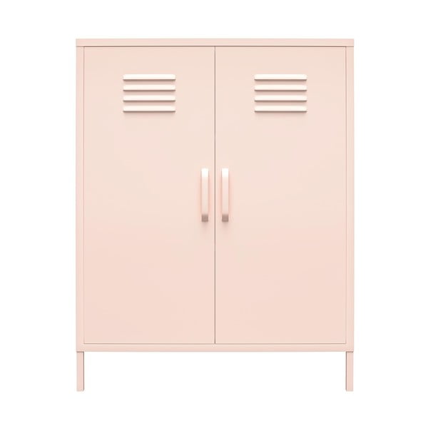 Dulap roz din metal 40x102x80 cm Mission District – Støraa