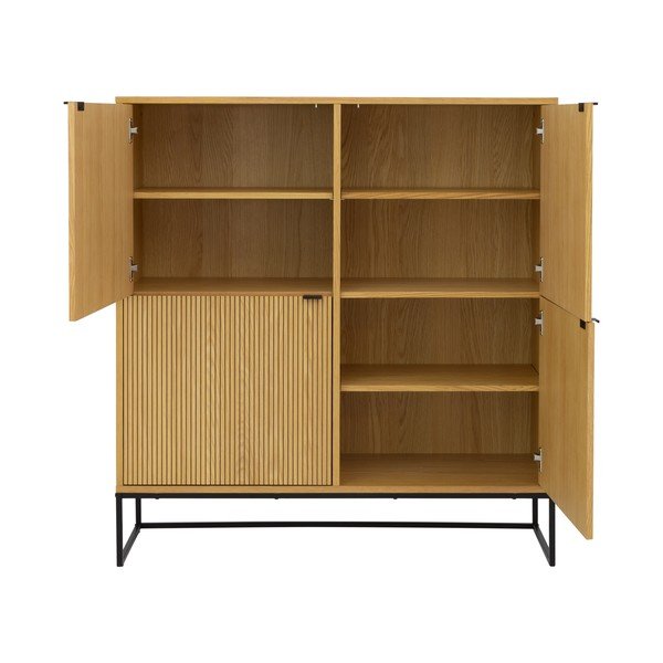 Dulap cu aspect de lemn de stejar 118x127 cm Bali – Tenzo-image-3