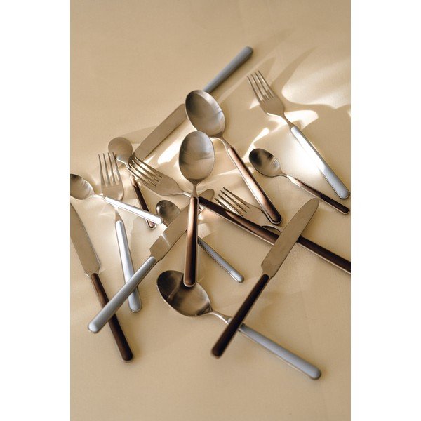 Tacâmuri maro/argintii din oțel inoxidabil 4 buc. pentru 1 persoană Noli – noo.ma-image-3