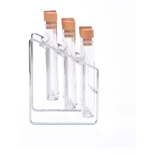 Recipiente de condimente cu suport 12 buc. Spice Lab – Wireworks-image-2