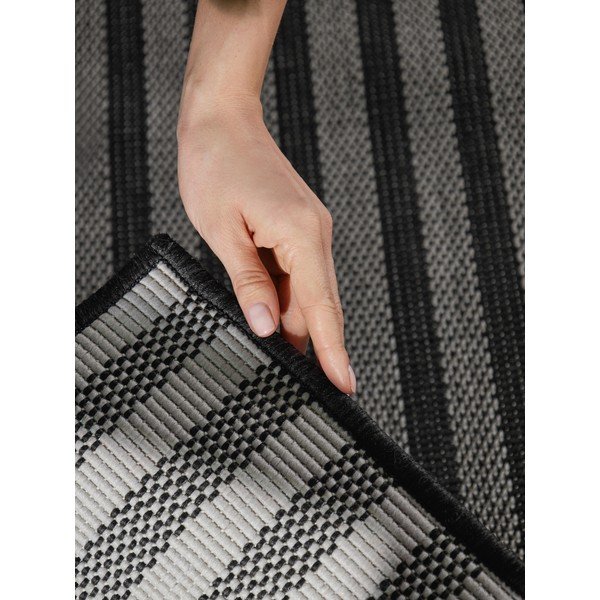 Covor pentru exterior și interior negru/crem 120x170 cm Haringey Linley – Ted Baker-image-4