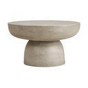 Măsuță de cafea pentru exterior rotundă din ceramică ø 60 cm Bonnet – House Nordic