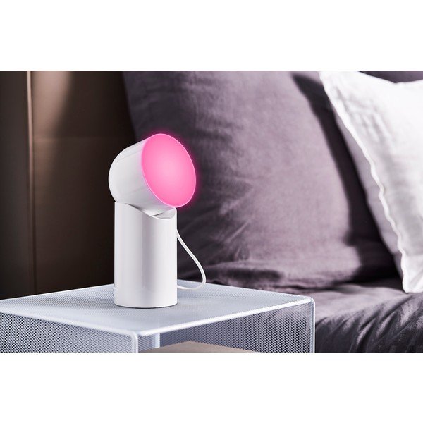 Veioză albă LED (înălțime 14 cm) Orbe – Lexon-image-3